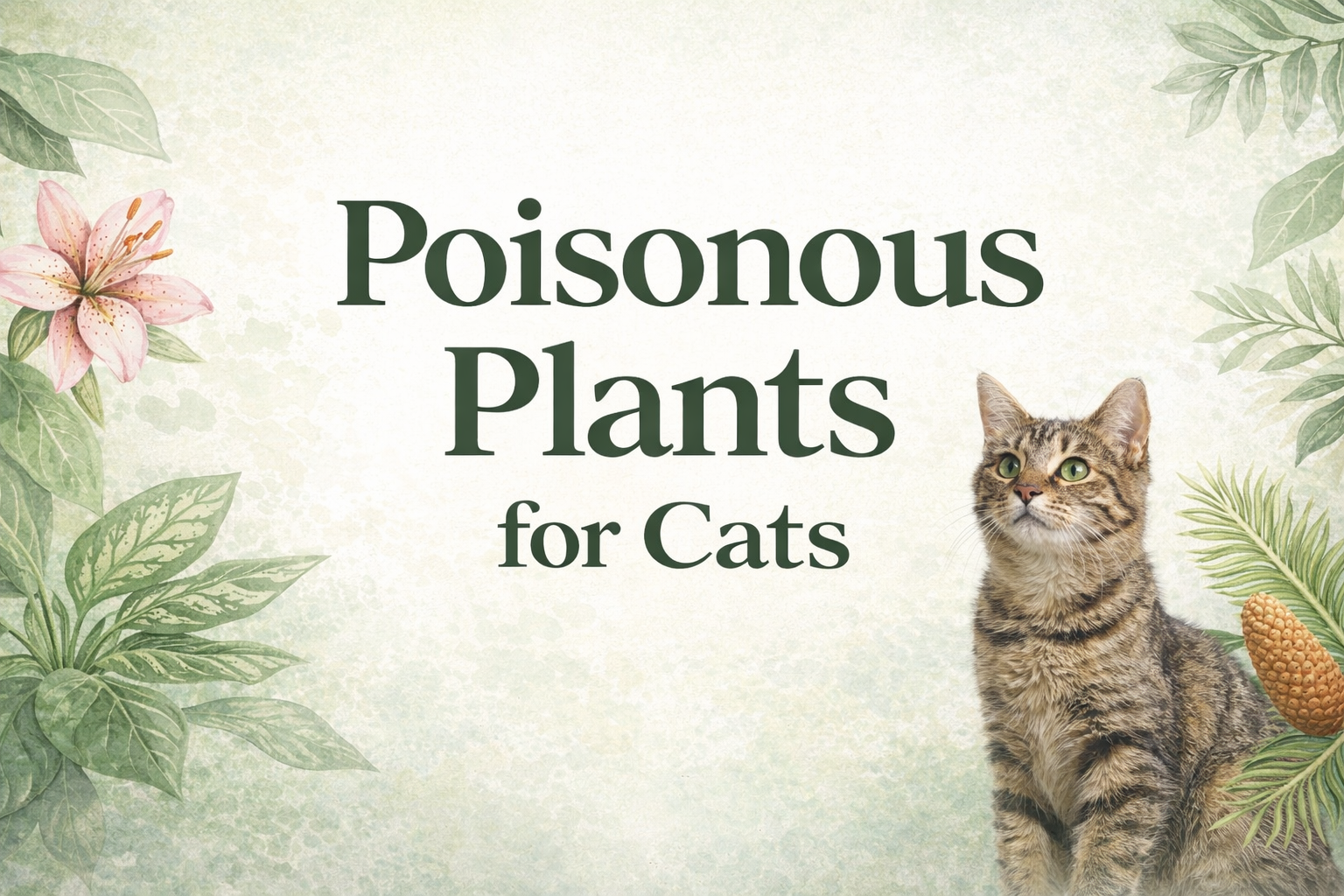 Poisonous plants for cats