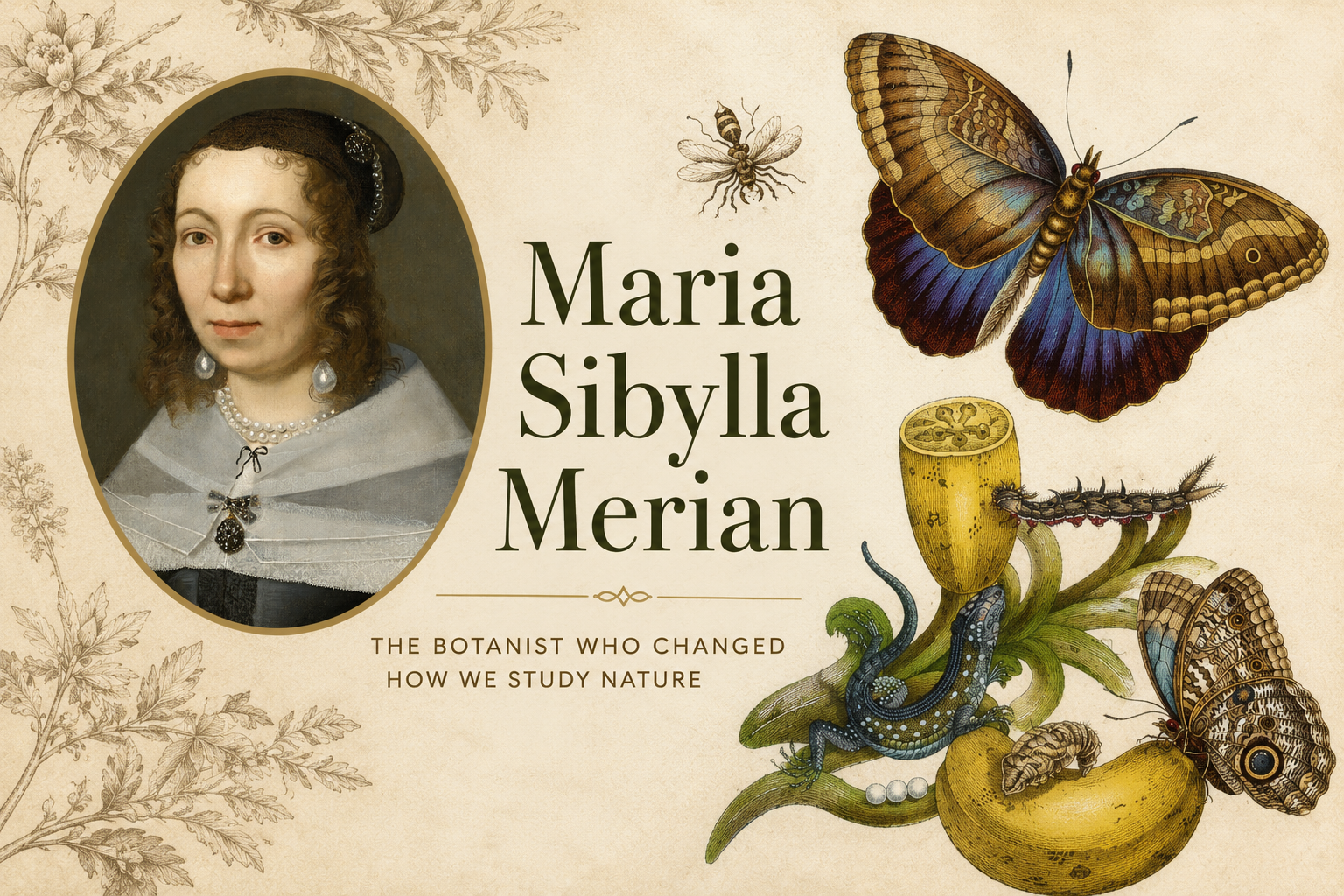 Published in 1705, Metamorphosis Insectorum Surinamensium became one of the most influential natural history books of the early modern period.