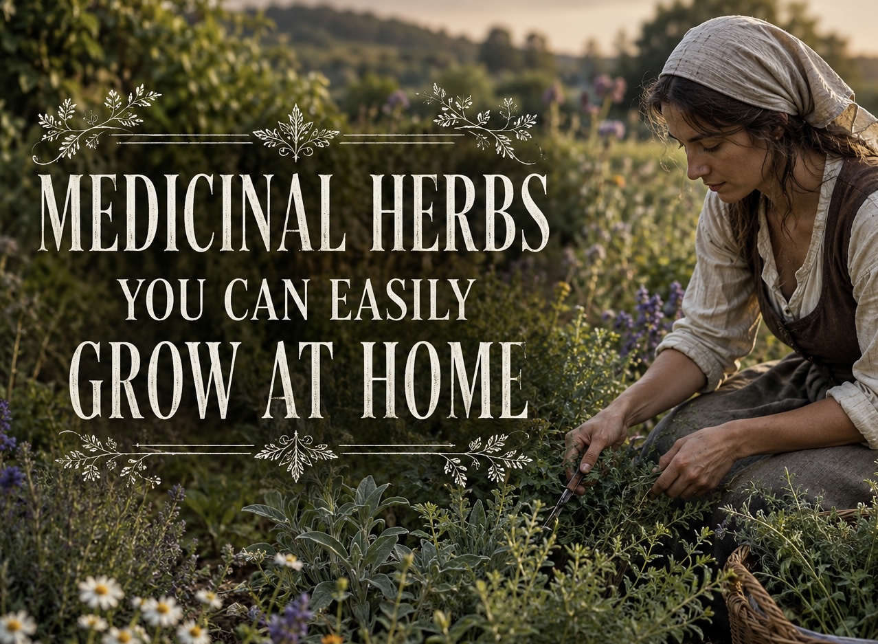 Medicinal Herbs You Can Easily Grow at Home