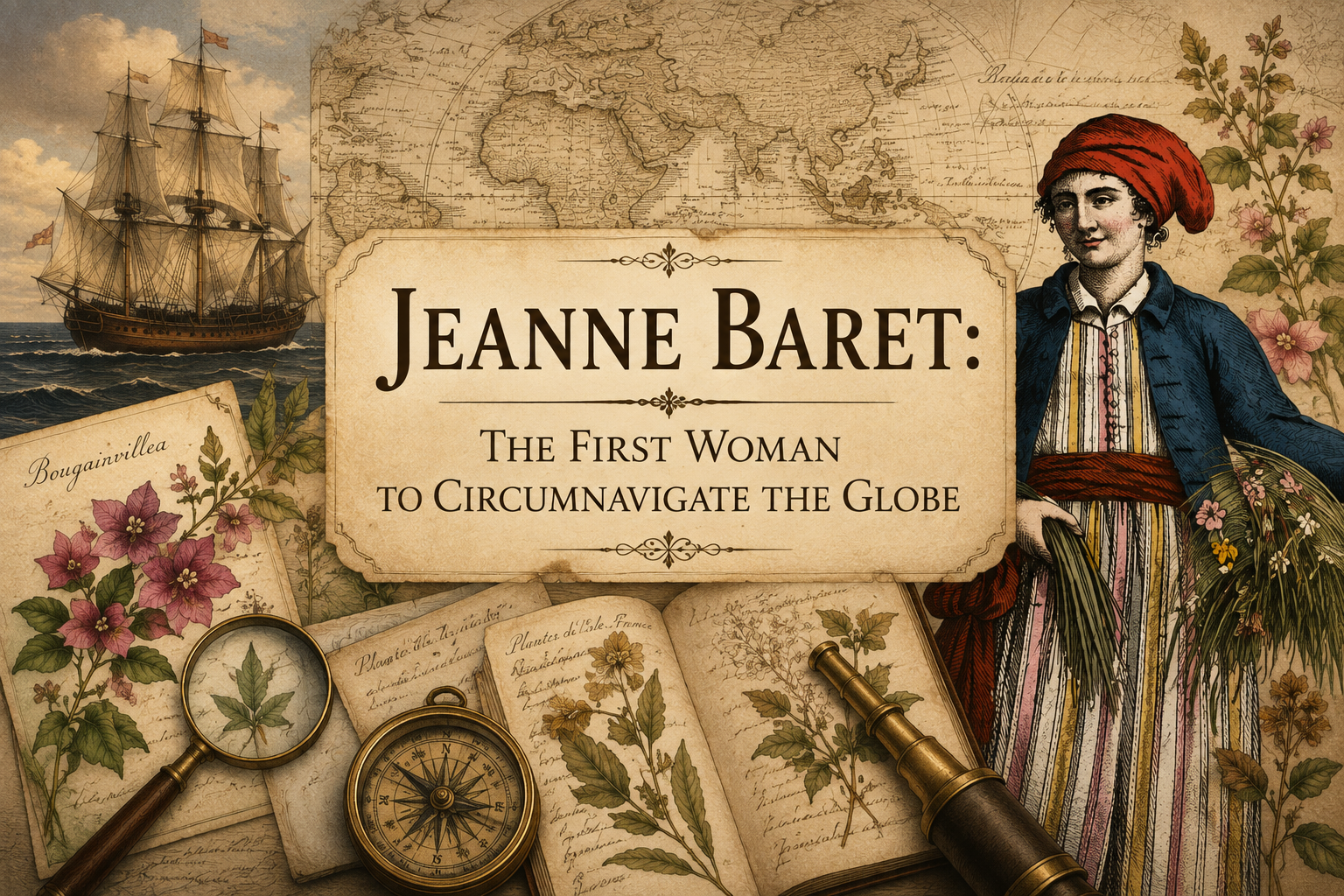 Jeanne Baret: The First Woman to Circumnavigate the Globe